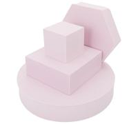 TOVINANNA Accessoires Photo 4pcs en Mousse Légère et Étanche de Cube Géométrique pour Décoration et Décor de Studio Photo Bijoux Gadgets