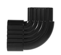 TOVINANNA Adaptateur Coude Alliage pour Descente de Gouttière Raccord Ondulé Aluminium Connecteur Étanche pour Installation Flexible de Drainage Pluvial