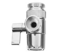 TOVINANNA Adaptateur de Robinet 1/2 Pouce en Laiton Raccords en Aluminium Séparateur de Tuyau à 2 Sorties pour Machine à Laver et Lave-Vaisselle Portable Inverseur d'Eau Multi-Usages pour