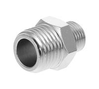 TOVINANNA Adaptateur pour Tuyau D'aérographe en Cuivre 1/8'' Mâle à 1/4'' Mâle Connexion Rapide Facile à Installer pour Peinture Airbrush