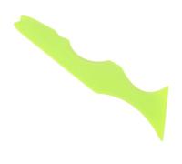 TOVINANNA Applicateur Maquillage Silicone Multifonction Vert Outil Aide à L'application Rouge à Lèvres Eyeliner Pochoir Maquillage Visage pour Filles Usage Quotidien