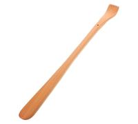 TOVINANNA Attrape Chausse-pieds Pour Seniors Longue Portée Gratte- En Bambou Gratte-tête Pour Hommes Chausse-pied Long Manche Gratte- Pour Femme Long Chausse-pied Bois Khaki