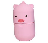 TOVINANNA Bac à Glaçons Appareil Rouleau De Glace Pour Le Visage Formes De Bacs à Glaçons Cube Trousse Masque Patin à Roulettes Refroidissement Rouleau En Mousse Scrubber Rose Gel De Silice