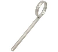 TOVINANNA Bague de Trompette en Métal Argenté Pièce de Rechange pour Cornet Anneau de Traction Solide et Lisse Accessoire Musical Professionnel pour Trompettistes