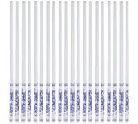 TOVINANNA Baguettes en Céramique Bleues Motifs Dragon, 10 Paires Réutilisables Compatibles Lave-vaisselle, Baguettes Alimentaires pour Usage Quotidien et Fournitures Dîner Maison