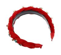 TOVINANNA Bandeau De Avec Cristaux Et Paillettes Accessoire De Fête Pour Maquillage Couronne De Rouge Pour Et Réveillons