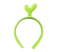 TOVINANNA Bandeau De De Soja Vert Haricot Choux Limace Faire La Fête Cheveux Rave Clips De Pousse Casque Bandeau Végétal Pince à Cheveux à De Soja De Soja Green En Tissu