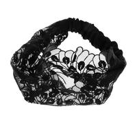 TOVINANNA Bandeau Élastique Large Dentelle Pour Femmes Accessoire Antidérapant Pour Église Et Soins Du Visage Couverture De Cheveux Élégante