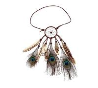 TOVINANNA Bandeau Plume Femme Avec Attrape- Accessoire De Cheveux Pour Fête Et Cosplay