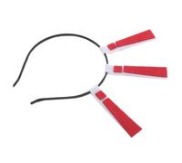 TOVINANNA Bandeau point d'exclamation bandeaux de nouveauté cerceau de cheveux fournitures de fête bandeau symbole de nouveauté bandeau cosplay en tissu rouge