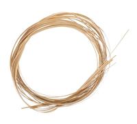 TOVINANNA Bandes de Bambou Tissées Plates 7 Pièces Rouleau 21 M 3 Mm X 0,4 Mm Bandes pour Vannerie Bricolage Réparation Paniers Artisanaux