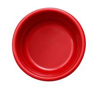 TOVINANNA Bassine Rouge Petite Taille en Plastique Épais avec Caractère Xi Lavabo Multifonction pour Lavage du Visage Trempage des Pieds et Usage la Cuisine Bassin Portable et Léger pour