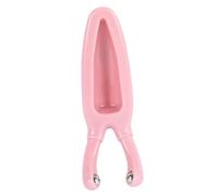 TOVINANNA Beau Masseur De Nez Sinus Tondeuse Nez Portatif Façonneur De Nez Moussant Oeil Pour Les Yeux Gonflés Pour Le Cuir Chevelu Kit De Perçage Du Nez Rose Billes D'acier En Plastique