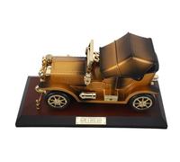 TOVINANNA Boîte à Musique Vintage de Voiture Ancienne avec Socle Décoratif Modèle Réduit Artisanal Mélodie Mécanique Classique Idée Présent Collectionneur et Décoration Bureau Rétro