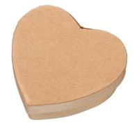 TOVINANNA Boîte en Papier Kraft Forme Cœur pour Petites Douceurs, Design Élégant et Utilisation Polyvalente Lors D'occasions Spéciales Fête des Mères