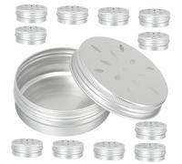 TOVINANNA Boîtes D'entraînement Olfactif pour Améliorer Compétences Naturelles de L'odorat pour Chiens Lot de 12 en Aluminium 60ml, Outil Portable et Libérer L'énergie Excessive