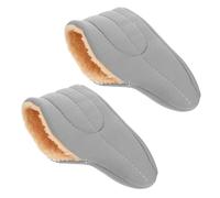 TOVINANNA Bottes de Neige Homme Doublure Isolante en Tissu Oxford Imperméable Chaussettes D’Hiver Épaisses Taille 44 Semelles Chauffantes Confortables pour Randonnée Pêche et Activités