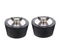 TOVINANNA Bouchon d'hiver 51 MM, Lot de 2 Bouchons d'Expansion, Résistance Gel, Adapté pour Hivernage Piscine Tubulaire
