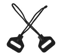 TOVINANNA Boucle de Ceinture Pratique pour Sangle Appareil Photo, 2pcs en Abs et Nylon, Adaptée pour Largeur ≤11mm, Résistante Jusqu'à 10kg, pour Sangle de Cou