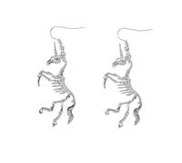 TOVINANNA Boucles D'oreilles Licorne Squelette Vintage en Alliage Léger pour Femmes, Bijoux Fantaisie pour Fêtes et Usage Quotidien