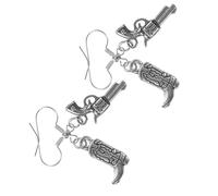 TOVINANNA Boucles D'oreilles Pendantes Cowboy Vintage Western en Alliage, 2 Paires pour Femmes, Style Cowgirl Décontracté, Bijoux de Ferme et Ranch, Légères et Faciles à Porter