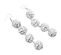 TOVINANNA Boucles Oreilles Disco Miroir pour Femmes Boucles Pendantes Originales pour et Fêtes Accessoire et Élégant à avec Vos
