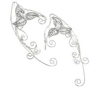 TOVINANNA Boucles Oreilles Pince Esprit Féerique Non Percées Élégantes et Légères Accessoires pour Femmes et Adolescentes