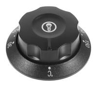 TOVINANNA Bouton de Commande Réglage Température 30-150℃ Noir Diamètre de Montage 6mm en Plastique Accessoire pour Appareils Cuisine pour Four et Friteuse