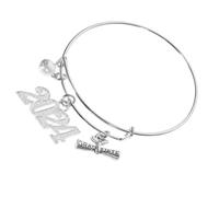 TOVINANNA Bracelet De Remise Des Diplômes École Bracelets Perles De Lettre Bracelet De Perles D'or Femmes Première Bracelets De Déclaration Pour Les Femmes Alliage De Zinc