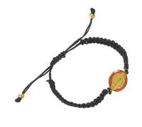 TOVINANNA Bracelet Saint Benoît Tressé Ajustable pour Homme et Femme Religieux et Corde Design et Durable Fête des Pères