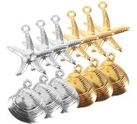 TOVINANNA Breloques Fabrication de Bijoux 40 Pièces - Pendentifs Étoiles de Mer et Coquillages Petits Modèles en Métal Doré et Argenté - Accessoires DIY pour Boucles D’oreilles, Bracelets