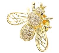 TOVINANNA Broche Abeille Décorative Cuivre Micro-incrustée Zircone Épingle Foulard Et Vêtements Accessoire Chic Pour Femmes Pin Mode Et Élégant