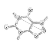 TOVINANNA Broche De Structure Moléculaire Pour Étudiants Sciences Et Enseignants Épingle De Chimie Pour Décoration De Vêtements Et Pratique