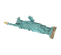 TOVINANNA Broche Figurative Statue Liberté en Alliage de Zinc Vert, Accessoire Unisexe Décoratif pour Vêtements et Paquet, Modèle Souvenir Artistique et Vintage, Taille Compacte