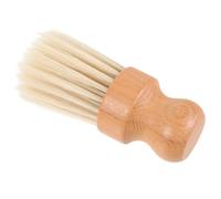TOVINANNA Brosse à Main à Poils Souples avec Manche en Bois Brosse de Nettoyage Douce pour Cheveux et Poussière Compacte et Légère pour Salon de Coiffure Voiture et Usage Domestique