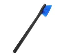 TOVINANNA Brosse pour Bain d'oiseaux Bleu en Plastique et Nylon avec Poignée Ergonomique Longue, Résistante à l'usure Nettoyage du Bain Mangeoire en Jardinage