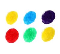TOVINANNA Brosses de Bain pour Cheveux 12 Unités, Design Ergonomique pour Prise en Main Facile, Nettoyant Antipelliculaire en Plastique, Usage à Domicile pour Cuir Chevelu Couleur Aléatoire