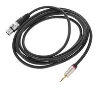 TOVINANNA Câble Audio Trs vers Mini Xlr Femelle 3 Broches 3 Mètres Double Blindage pour Microphone à Condensateur, Adaptateur Stéréo 3,5 Mm vers Xlr Femelle, Compatible Équipements Audio
