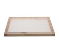 TOVINANNA Cadre en Bois Haute Performance et Facile à Utiliser pour Impression Sérigraphique 25x35 Cm pour DIY et Impression sur Bannière