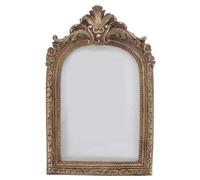 TOVINANNA Cadre Photo Européen Vintage en Résine Dorée 12,5X19Cm pour Décoration Murale et Table, pour Salon et Mariage