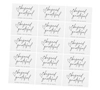 TOVINANNA Cartes de Remerciement Blanches Enveloppes 150 Pièces Papier Qualité Format Compact et Léger pour Entreprises et Occasions Diverses