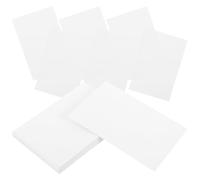 TOVINANNA Cartes Vierges Blanches 50 Pièces 10x15 Cm en Papier Cartonné Épais pour Bricolage Diy, Cartes Postales Soi-même, Notes et Messages, Adaptées aux Activités Créatives Scolaires