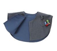 TOVINANNA Châle Protecteur pour Entraînement et pour Perroquet en Tissu Confortable et Anti-griffures, Cape D'épaule Décorative Bleu Marine Couleur Aléatoire