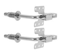 TOVINANNA Charnières d'Appui-Tête de Canapé Réglables à 6 Positions Lot de 2 Pièces en Alliage de Fer 125 MM Accessoire de Meuble Robuste pour Canapé Canapé-Lit et Armoire