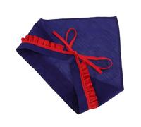 TOVINANNA Chef Hair Wrap Adjustable Bandana for Women Waitresses Chic Lace Trim Headscarf for Cooking and Baking with Lace