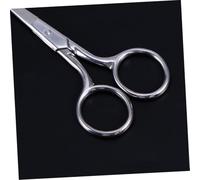 TOVINANNA Ciseaux à Sourcils et Poils de Nez en Acier Inoxydable Lames Courbées pour Contrôle Précis Manche Ergonomique pour Barbe Moustache Faux Cils Utilisation Homme Femme