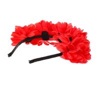 TOVINANNA Coiffe De Mariée À Fleurs Rouges Accessoire De Coiffure Pour Mariage Et Fête