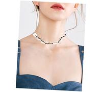 TOVINANNA Collier pour Femmes Hawaïen Fil Noir Accessoire Unique et Élégant pour Toutes Occasions