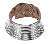 TOVINANNA Collier Tribal Africain pour Femme Collier Cou Épais Bijou Fantaisie Punk Gothique