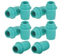 TOVINANNA Connecteurs de Pompe à Ventouses Réutilisables et Faciles à Installer en Plastique Vert Conseils de Remplacement pour Pompe Manuelle Pack de 10 Pièces pour Usage à Domicile